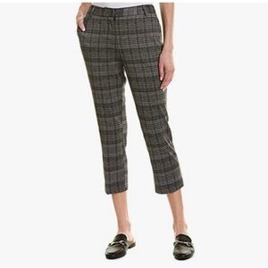 NWT Michael Stars Plaid Smart Pant Size M